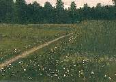 Лесная поляна. 0 1887г