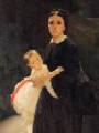 Н.Ге. Портрет Шестовой с дочерью - 1859г