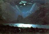 Дарьяльское ущелье. 0Лунная ночь - 1890г