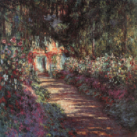 Клод Моне. Дорожка в саду (1902)