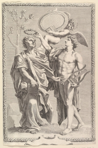 Аполлон, коронующий Вергилия