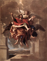 Вознесение святого апостола Павла. 1650, холст, масло, 148 × 120 см. Лувр