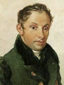 П.Ф.Соколов. Портрет В.А.Жуковского. конец 1820-ых