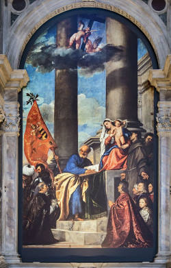 Тициан. «Мадонна Пезаро» (1526)