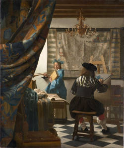 Ян Вермер Делфтский «Аллегория Живописи» (1666/1668).